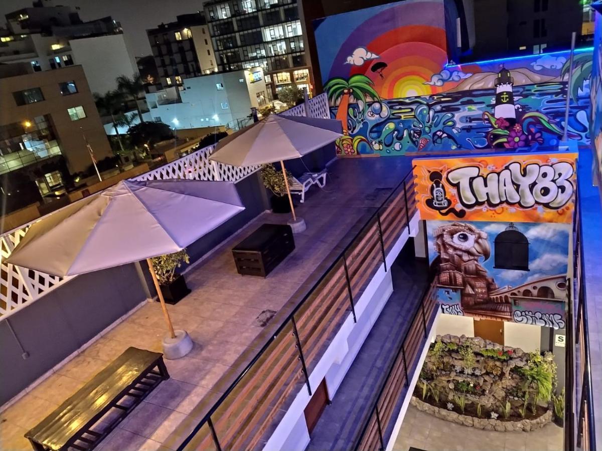 Hostel Thay83 Miraflores リマ エクステリア 写真